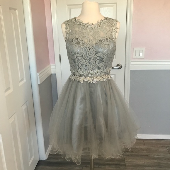 Gls Lace Bodice Mock Dress 